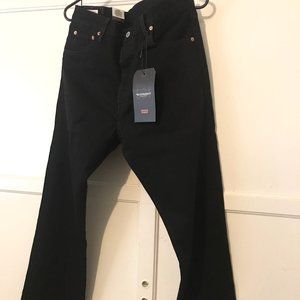 LEVI'S 501 BUTTON FLY ’93 | STRAIGHT LEG DENIM JEANS (BLACK)